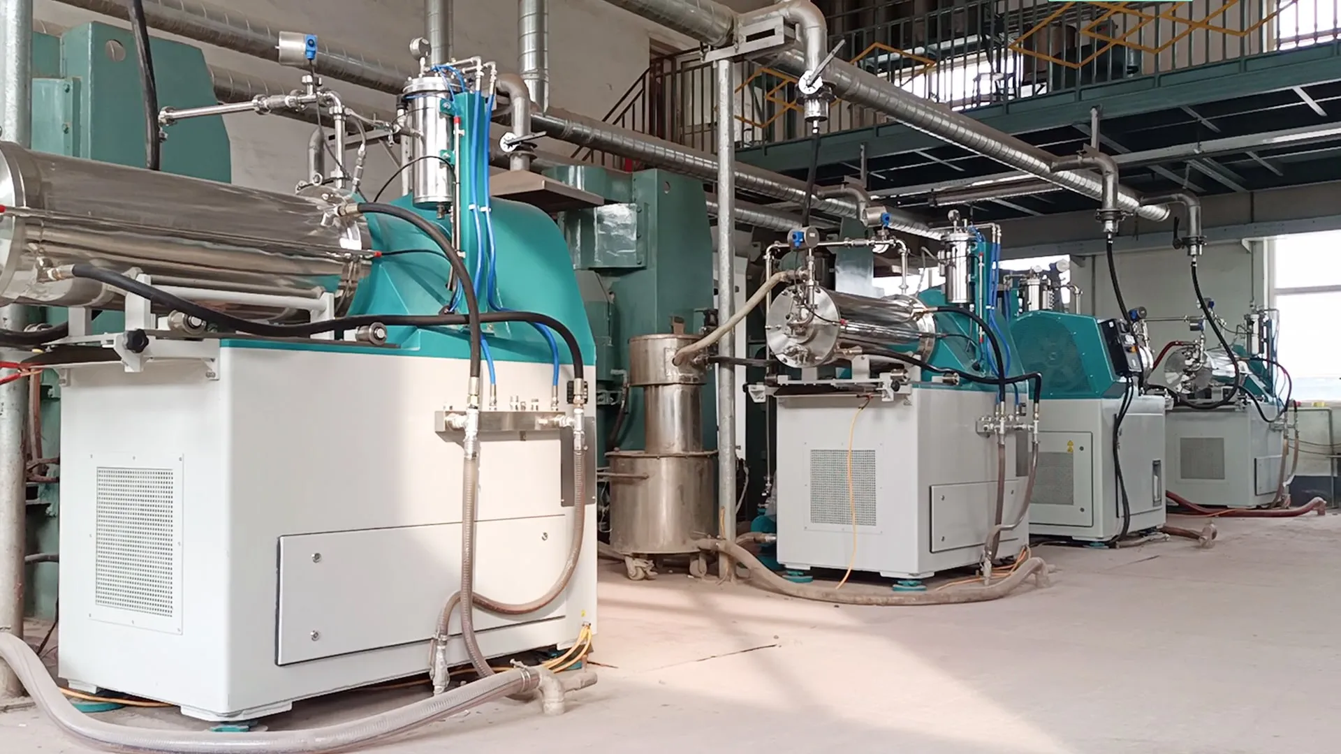 Paint production machinery
